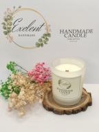 Świeca zapachowa sojowa, 300 ml, Arabskie Noce, satynowe szkło