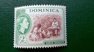 Dominika Dominica ** 2c QEII kolonie angielskie brytyjskie