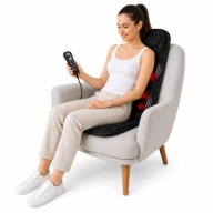 MATA WIBRACYJNA MASUJĄCA MASAŻER Z PODGRZEWANIEM DO SAMOCHODU NA FOTEL MEGA