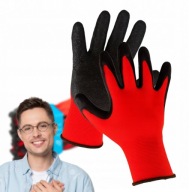 RĘKAWICE BUDOWLANE POWLEKANE FORINT LATEKS ROZMIAR 7 - S 10 PAR