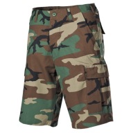 Krótkie spodenki US BDU WOODLAND - S