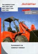 PROSPEKT SCHAFFER KLASA SLT. ŁADOWARKI KOMPAKTOWE
