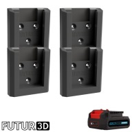 Uchwyt pojedynczy na akumulator Erbauer 12V EXT DualVolt bez blokady