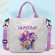 Torba materiałowa Kpop/anime, regulowany pasek, do szkoły