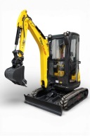 NOWA minikoparka Interbauer IB30 3000kg YANMAR KABINA GWARANCJA