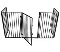 BRAMKA DO KOMINKA OSŁONA PIECA OCHRONNA KOMINKOWA BARIERKA ZABEZPIECZAJĄCA