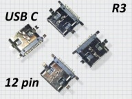 Gniazdo USB C do lutowania 12 PIN 3.1 SMD (r03)