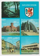 Szczecinek Pomnik wdzięczności Dom Handlowy 1976r.