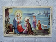 STARY OBRAZEK KOLĘDOWY