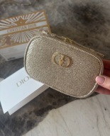 Dio'r złota limitowana kosmetyczka piękne logo CD 17/11cm