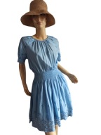 AMELIE & ME SUKIENKA z ażurowym haftem 34