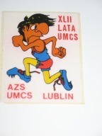 AZS UMCS XLII lat UMCS LUBLIN naklejka