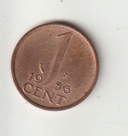 Holandia 1 cent 1956 ladny stan