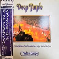 Deep Purple Made In Europe EX++/NM Japan Obi LP 1976 Warner Bros P-10262W