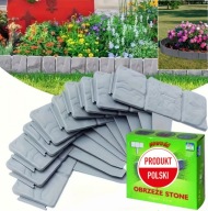 OBRZEŻE Stone PALISADA OGRODOWA WYSOKA 2.5m Płotek Krawężnik Szary Polski