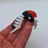Brelok Dzięcioł 3D Druk 3D | Zawieszka do Kluczy, Plecaka i Torby