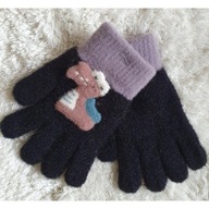 RĘKAWICZKI W DINOZAURY DINOZAUR PUCHATE PLUSZ PLUSZOWE PUSZEK MIĘKKIE