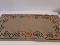KILIM BIEŻNIK SERWETKA PŁÓCIENNY SKANDYNAWSKI WZOREK HAFTOWANY
