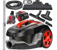 ODKURZACZ CYKLONOWY LEHMANN BEZWORKOWY TURBOSZCZOTKA max 4000W HEPA CICHY