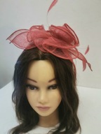 FASCYNATOR KAPELUSZ ANGIELSKI STROIK ASCOT KOKARDA