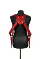 Szelki fotograficzne skórzane podszyte filcem