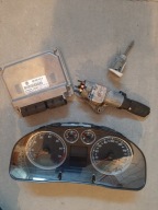 ZESTAW STARTOWY VW PASSAT B5 FL 1.6 ALZ 102 KM STEROWNIK SILNIKA LICZNIK