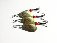 Błystka obrotowa Ubik Urania-7 obrotówka srebrna szczupak boleń okoń 3/8g