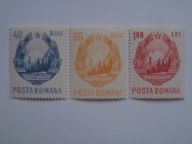 Rumunia - Godło Państwowe - obiegowe - Mi. 2631- 33 **