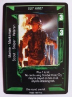 Sgt Hart ALIENS PREDATOR CCG