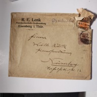 Koperta firmowa R. E. Lenka. Eisenberg. 04559