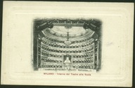 Milano. Interno del Teatro alla Scala Raineri 1900
