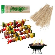 DŁUGIE DREWNIANE PATYKI PATYCZKI DO SZASZŁYKÓW GRILL 80 SZTUK