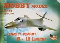 HOBBY MODEL 70: samolot B-1B Lancer