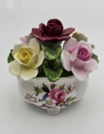 Aynsley Koszyczek Kwiatowy Posy 11cm Bone China Anglia