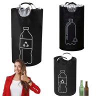 POJEMNIK KOSZ NA BUTELKI PLASTIKOWE ZWROTNE Z KAUCJA KAUCYJNE DO SEGREGACJI