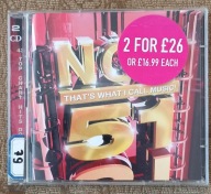 Now That's What I Call Music! 51 Various Artists CD