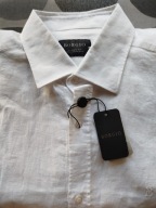 koszula biała lniana Borgio 43 176-182