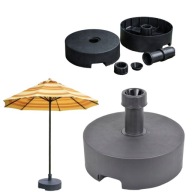 PODSTAWA PARASOLA OŁER GARDEN BAZA POD PARASOL OGRODOWY OBCIĄŻNIK SZARA