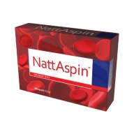 Suplement diety Valentis NattAspin 30 kapsułek bezglutenowy bez laktozy