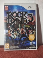 Rock Band 3 Nintendo Wii Nowa w Folii!