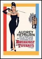 A2 PLAKAT AUDREY HEPBURN FILM ŚNIADANIE U TIFFANYEGO BREAKFAST AT TIFFANY'S