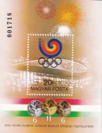 Węgry 1988 ** cena 5,50 zł kat.5€ - sport, IO Seul