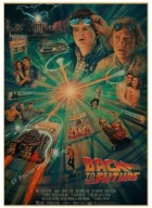 Plakat „Back to the Future” – Kultowy Plakat Filmowy Retro