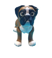 Brelok zawieszka Pies Boxer flexi druk 3d Pomysł na Prezent