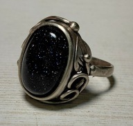 WYTWORNY PIERŚCIONEK PIASEK PUSTYNI