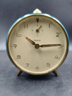 Zegar budzik TECO – Niemcy– vintage RFN – sprężyna