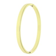 87246 Bransoletka stal chirurgiczna 316L pozłacana 14k sztywna bangle