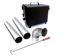 Palenisko Metalowe Do Wędzarni piecyk 20x20x25KOMPLET!!