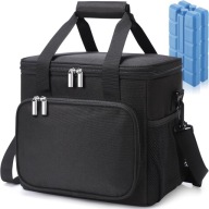 TORBA TERMICZNA TERMOIZOLACYJNA PODRÓŻNA LODÓWKA TURYSTYCZNA + 2x WKŁADY