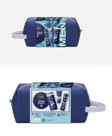 NIVEA MEN ZESTAW PREZENTOWY ŻEL KREM DEO KOSMETYCZKA KOMPLET 2 SZT.